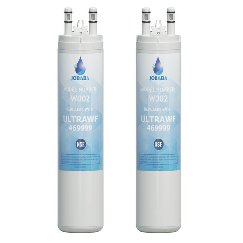Replacement for Frigidaire ULTRAWF, Pure Source Ultra,Compatible with ULTRAWF Water Filter Water and lce, Height 11 inches, 2 PACK