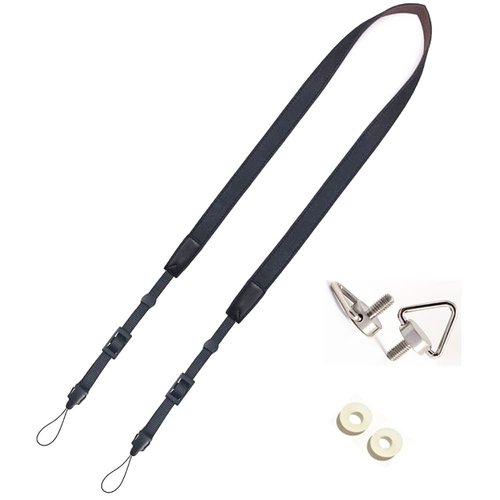 iMusk Air 3/Mini 4 Pro RC Neck Lanyard Soft Stress-Relieving Shoulder Strap with 304 Stainless Steel Buckle and Screws for DJI RC 2 and DJI RC Pro Remote Controller Accessories (Lanyard-B2)