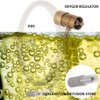 YOUHO Oxygenation Kit Oxygen Injection System without Oxygen Tank,Oxygen Regulator for Brewing, this Valve for an H2O MAPP bottle for brewing beer
