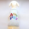 Alphadog Series Colorful ANYPET Glitter Printed Tank top T-Shirt for Your Dog or Cat (XL, Black)