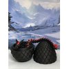 Crystal Dragon, 3D Printed Articulated Black and Red Crystal Dragon with Dragon Egg, Fidget ADHD Autism Toy, Executive Desk Toy D022