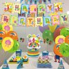 Super Songs Birthday Party Decorations, Cartoon Kids Songs Party Supplies with Happy Birthday Banner, Cupcake Cake Toppers, Balloons for Kids Birthday Party Baby Shower Decorations