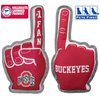 Pets First NCAA Ohio State Buckeyes #1 Fan Toy. Best Sports Dog Toy with Double Stitched Trim and Tough Nylon Material Filled with Chewable Polyfil and Inner Squeaker