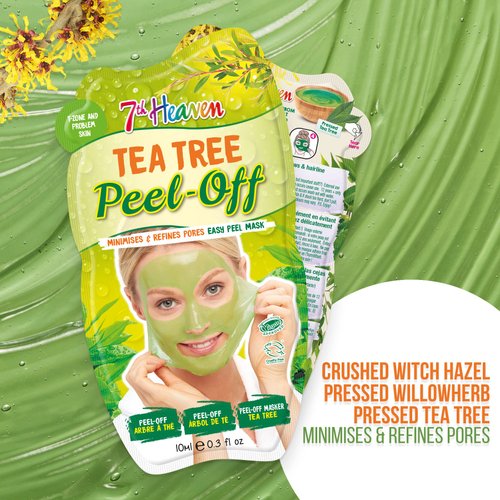 Montagne Juenesse Facepack Tea Tree Peel Off Mask, 1.8 Ounce