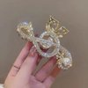 Gold Music Note Hair Clip, Metal Claw Clips for Women Girls Musical Score Hair Design Hair Accessories Strong Hold Jaw Clips for Thick Hair