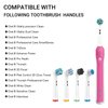 Replacement Toothbrush Heads Compatible with Oral B Braun Electric Toothbrush, 16 Pack Electric Toothbrush Heads, Precision Clean Brush Heads Refill for Oral-B 7000/Pro 1000/9600/ 5000/8000/3000