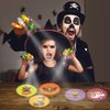 SURCVIO Halloween Party Favors for Kids, 36PCS LED Finger Lights Glow in the Dark Halloween Toys Bulk for Halloween Prizes Classroom Gifts Trick or Treat Toys