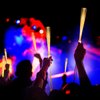 Sumind 12 Pack Movie Theme Party Supplies Movie Night Party Favors Movie Theater Fiber Optic Wands with 3 Light Modes Light up Glow Sticks for Movie Birthday Glow in The Dark Party Supplies