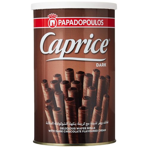 Papadopoulos Caprice Dark Chocolate Wafers, 250g