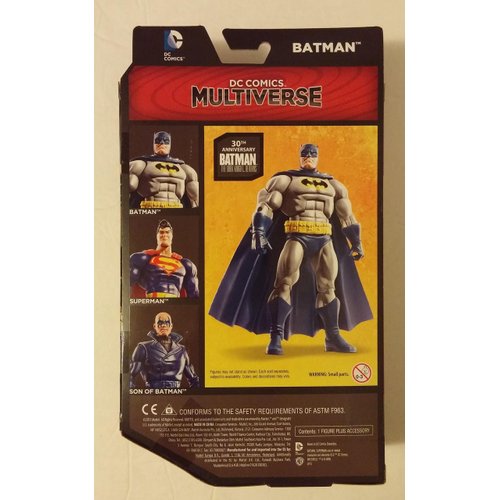 DC Comics Multiverse, Batman: The Dark Knight Returns 30th Anniversary, Batman Action Figure, 7 Inches