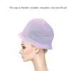 Highlighting Cap, Reusable Silicone Gel Hair Bleaching Cap Dye Hair Coloring Cap Highlighting Cap Hair Styling Tools with Hook, Frosting Coloring Cap