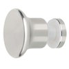 Alise Shower Glass Door Handle,Sliding Shower Doors Knob Pull Hardware Replacement Parts for Bathroom Glass Doors,Solid SUS304 Stainless Steel Brushed Nickel,XLS400DB-LS