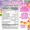 Prenatal Vitamins for Women with Folic Acid 1335mcg, Fetal Support Prenatal Multivitamin and Mineral Gummy, Vitamin A, C, D3, B12, B6 & Folate for Pregnant & Nursing Women - 120 Gummies, 60 Day Supply