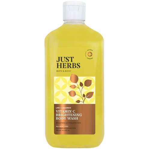 Just Herbs Lime and Liquorice Vitamin C Brightening Body Wash