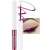 Chameleon Glitter Eyeliner Liquid, Pink Purple Metallic Satin High-Pigmented Color Multi-Reflective Finish Glitter Eye Liner Eyeshadow Pen,Smudge-proof,Longwear,Ultra-Fine Tip Eyeliner,for Eye Makeup-06