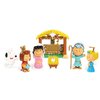 Peanuts Christmas Nativity Figure Set, 8-inch Collectible Figures, Decorations and Toys, Kids Toys for Ages 3 Up by Just Play