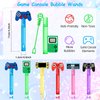 AFZMON 24 Video Game Party Favors Bubble Wands for Kids, Game Controller Mini Bubbles Wand Toys, Gamer Birthday Party Supplies Goodie Gift Bag Stuffers Pinata Classroom Prizes