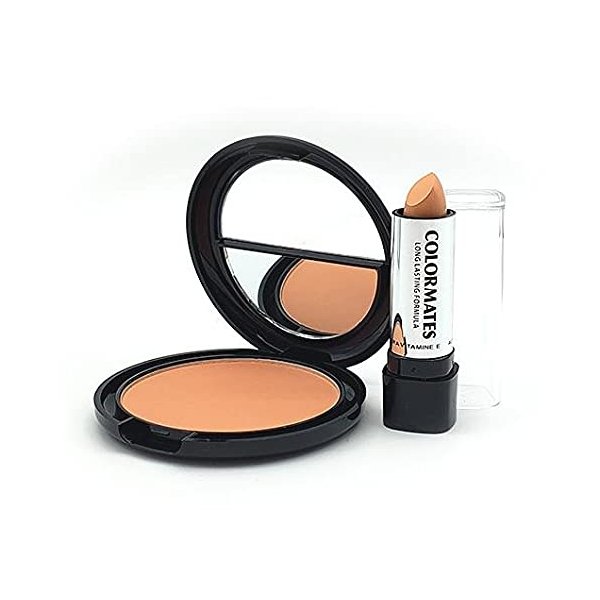 Colormates Pressed Powder with Concealer Terre Copper