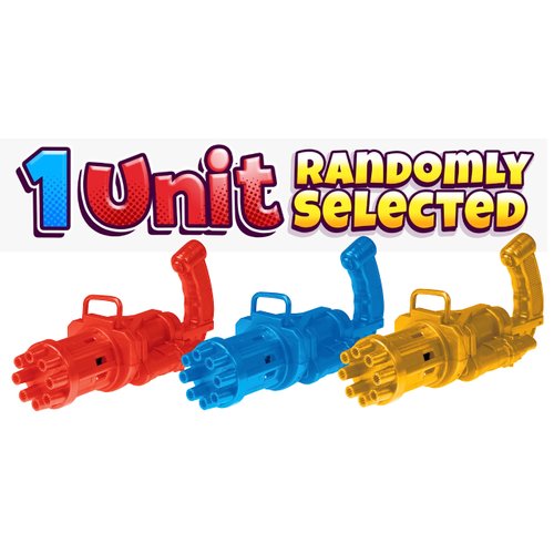 JA-RU Blitz Bubble Blaster Machine Gun (1 Bubble Gun) w/Bubble Tray & Soap Solution. Battery Operated Bubble Machine Blower for Kids Summer Outdoor Activities Wedding Birthday Party Toys.1543-1