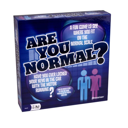 Pressman are You Normal? Board Game, Blue