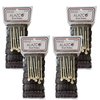 ALAZCO 28 pc Vintage Style Hair Roller Medium BRUSH ROLLERS & PINS Mesh Hair Curlers With Bristles 2.5"x 3/4", with Flexible Locking Pins