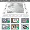Aojuxix Hair Catcher/Drain Strainer/Shower Drain Cover for Bathroom Floor Drain, Stainless Steel and Silicone (Patented Product)