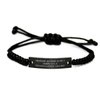 Cute But Rude Aquarium Keeping is not a Hobby. It's a Post. Black Rope Bracelet, Aquarium Keeping Present from, Cheap Engraved Bracelet for Friends