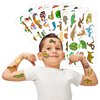 Generic Reptile Temporary Tattoos Birthday Party Supplies Favors Decorations Super Cute 96PCS Fake Tattoos Stickers for Boys Girls School Classroom Rewards Gifts Ideal Halloween