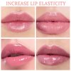 NVLEPTAP City Professional Lip Plumper Gloss Lips Plumping Lip Gloss,Natural Lip Plump Lip Care Products,Moisturizing And Reduces Fine Lines Softer Bigger Fuller Lips