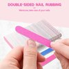 Nail Files Individually Wrapped 50 Pcs Disposable Double Sided Emery Boards for Home Salon Travel Size Mini Manicure Kit