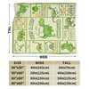 Dinosaur Blanket Cartoon Cute Dinosaurs Fleece Throw Blanket Toddler Fuzzy Plush Super Soft Cozy Warm Nursery Dinosaur Decor Stuffed Animal Blanket Gifts for Boys Girls Kids Adult Men Women 50"X40"