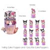 Kitty Friends Birthday Decorations Party Supplies Kawaii Party Favor Include Happy Birthday Banner, Cake Topper, Balloon, Cupcake Toppers, Carton Decorations for Women Teens