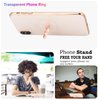 Transparent Circular Cell Phone Ring Holder Kickstand,Clear Phone Finger Ring Grip Stand for Phones,Pad