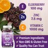 NEW AGE Immune System Support Gummies - Sambucus Black Elderberry Gummies with Vitamin C and Zinc (Immune Support 120 Gummies)