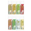 Organic Lip Balm - Variety by Sierra Bees - Cocoa Butter, Honey, Mint Burst, Pomegranate, Shea Butter & Argan Oil, Tamanu & Tea Tree, Unflavoured and Vanilla by Sierra Bees
