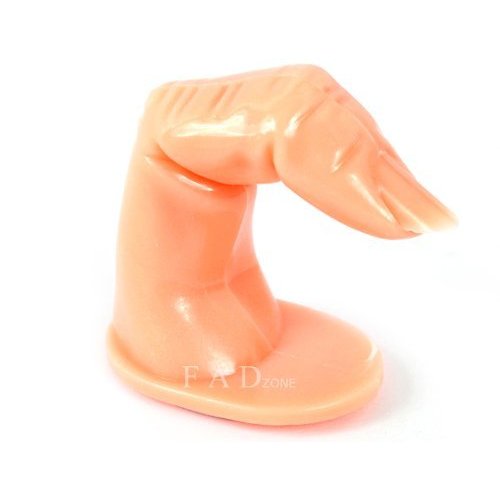 Hot New 2014 Model 5pcs Fake Finger Practice Model Nail Art False Tips Training Display Tool