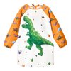 Art Smocks for Kids - Dinosaur Toddler Smock for Painting Boys Art Smock Kids Artist Apron Smock Waterproof for Kids Painting Apron with Long Sleeve Pocket Toddler Green Craft Art Apron Age 8-12