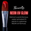 Mehron Makeup Paradise Makeup AQ Face & Body Paint (1.4 oz) (Vulcan – Neon Red/Pink UV)