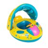 Jellydog Toy Baby Swimming Float, Baby Pool Float with Canopy, Inflatable Infant Pool Swimming Boat with Sunshade, Babies Swimming Float, Baby Pool Toy
