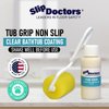 SlipDoctors Tub Grip Anti-Slip Bath & Shower Floor Solution – Fixes Slippery Fiberglass & Acrylic Bathtub or Showers – Clear Non-Slip Textured Coating