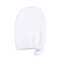 Lurrose 3Pcs Microfiber Face Cleansing Gloves Makeup Remover Face Cleansing Towel Cloth Spa Mitts Soft Washing Tool for Women Ladies Students White