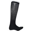Yomandamor 4 Pairs Mens Over the Calf Compression/Diabetic Dress Socks with Seamless Toe Size 13-15