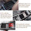 Muslogy Center Console Organizer Compatible with Honda CRV & CRV Hybrid 2023 2024 LX EX Sport Hybrid EX-L Sport Touring Hybrid Accessories (Black)
