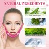 HUGROSE Double Chin Mask, 10PCS V-LINE Lifting Mask, V Shape Face Tape Chin and Neck Mask for Skin Firming, Toning Hydrogel Collagen Face Mask with Hyaluronic Acid & Aloe Vera
