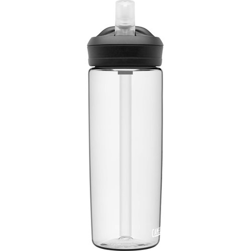 CamelBak eddy+ Water Bottle with Tritan Renew – Straw Top 20oz, Clear