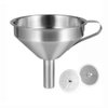 Sovol 3D Stainless Steel Funnel, Resin Funnel Filter Cup for SLA/DLP/LCD Resin 3D Printer UV Resin, Double-Strainer Filter for 3D Printing Liquid, Coming with Resin Cleaning Kit