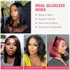 6x6 Bob Wig Human Hair (14 Inch) Straight 6x6 Bob Closure Wigs Human Hair Brazilian Glueless Wigs Human Hair Straight Short Bob Wigs for Black Women Pre Plucked with Baby Hair 150% Density