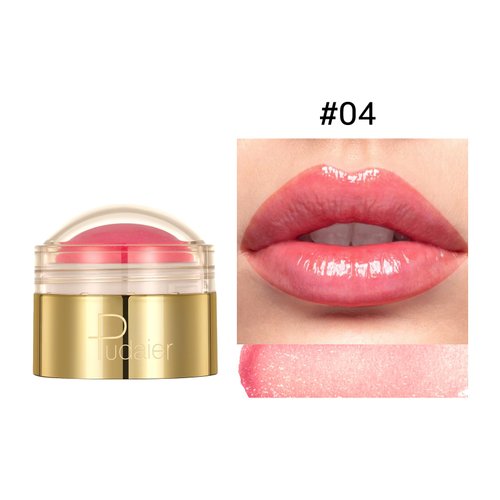 Tinted Lip Balm, Long Lasting Hydrating, Gloss Finish, Fade Lip Lines, Repair Dry and Cracked Lips (04)
