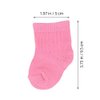 NUOBESTY Doll Accessories 8 Pairs of Doll Socks Mini Sock Baby Clothes Action Figure Accessories for Doll Doll Socks