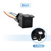 uxcell 3pcs JD-2912 5 Pin DC 48V 40A Universal Car Vehicle Motor Fuse Relay Switch Power with Harness